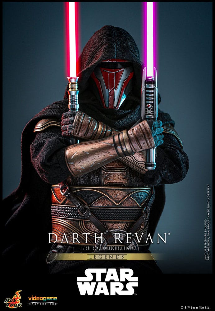 DARTH REVAN - FIGURA 1/6 STAR WARS LEGENDS VIDEO GAME MASTERPIECE 31 CM - HOT TOYS