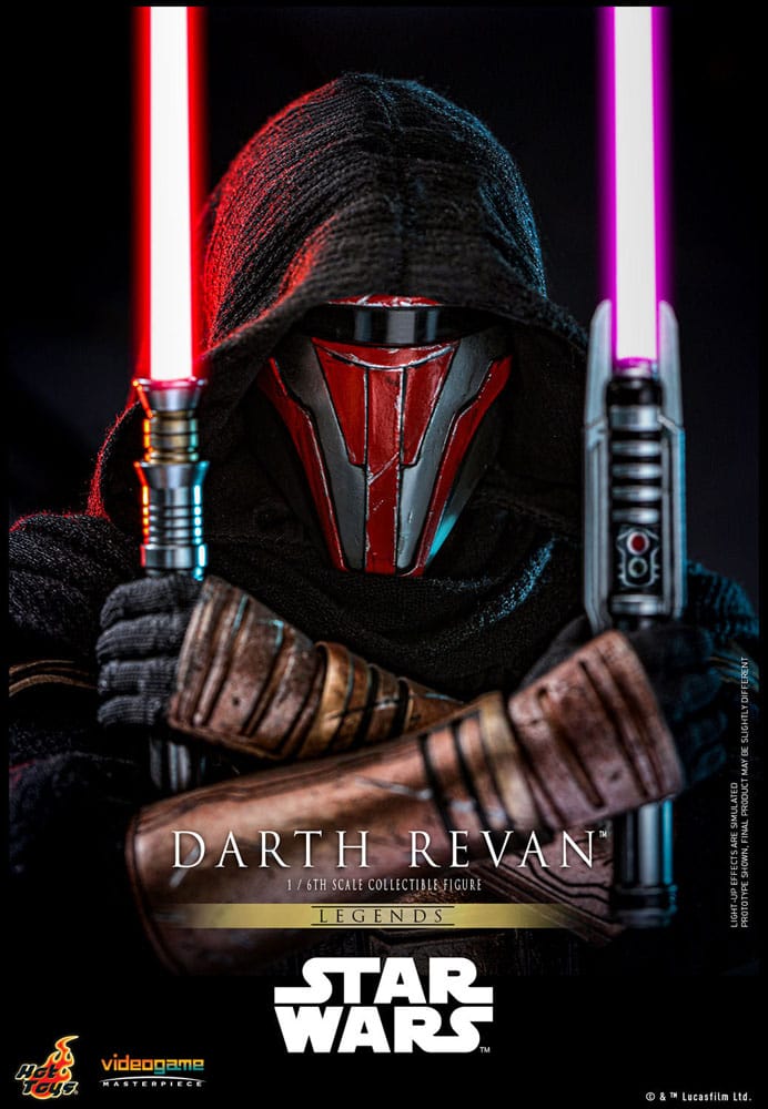DARTH REVAN - FIGURA 1/6 STAR WARS LEGENDS VIDEO GAME MASTERPIECE 31 CM - HOT TOYS