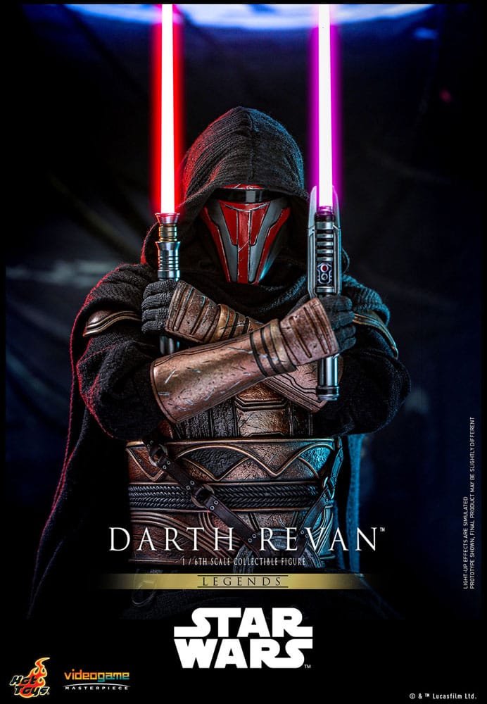 DARTH REVAN - FIGURA 1/6 STAR WARS LEGENDS VIDEO GAME MASTERPIECE 31 CM - HOT TOYS