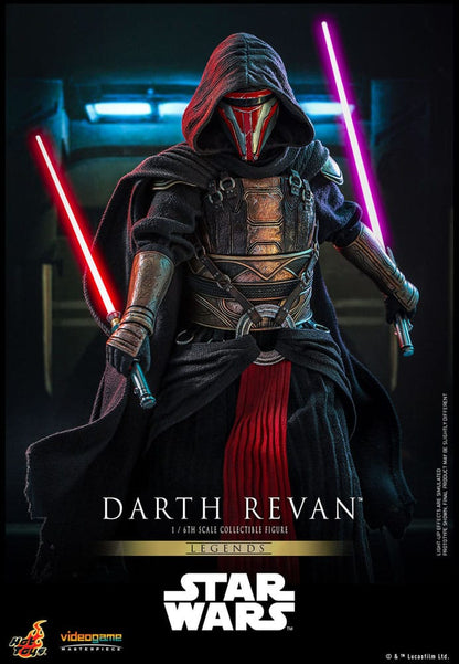 DARTH REVAN - FIGURA 1/6 STAR WARS LEGENDS VIDEO GAME MASTERPIECE 31 CM - HOT TOYS