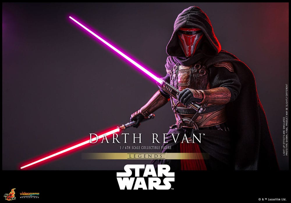 DARTH REVAN - FIGURA 1/6 STAR WARS LEGENDS VIDEO GAME MASTERPIECE 31 CM - HOT TOYS