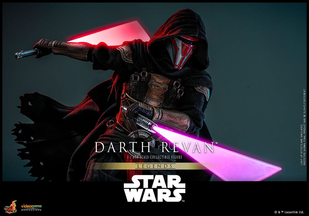 DARTH REVAN - FIGURA 1/6 STAR WARS LEGENDS VIDEO GAME MASTERPIECE 31 CM - HOT TOYS