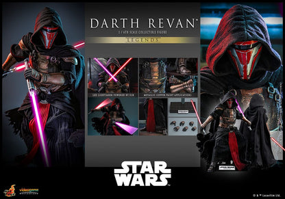 DARTH REVAN - FIGURA 1/6 STAR WARS LEGENDS VIDEO GAME MASTERPIECE 31 CM - HOT TOYS