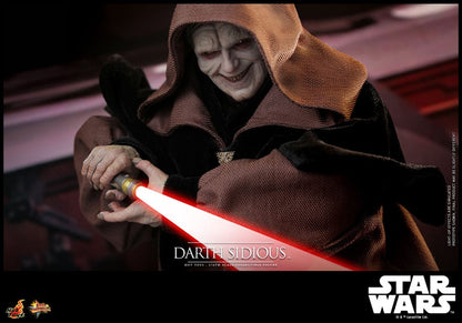 DARTH SIDIOUS – FIGURE MOVIE MASTERPIECE 1/6 HOT TOYS STAR WARS 29 CM