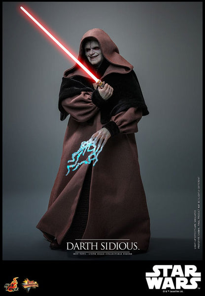 DARTH SIDIOUS – FIGURE MOVIE MASTERPIECE 1/6 HOT TOYS STAR WARS 29 CM