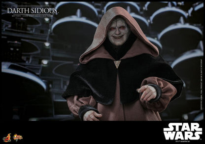 DARTH SIDIOUS – FIGURE MOVIE MASTERPIECE 1/6 HOT TOYS STAR WARS 29 CM