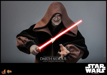 DARTH SIDIOUS – FIGURE MOVIE MASTERPIECE 1/6 HOT TOYS STAR WARS 29 CM