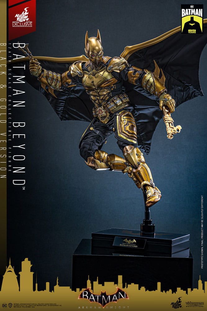BATMAN BEYOND BLACK & GOLD VERSION – FIGURA 1/6 HOT TOYS ARKHAM KNIGHT 32 CM