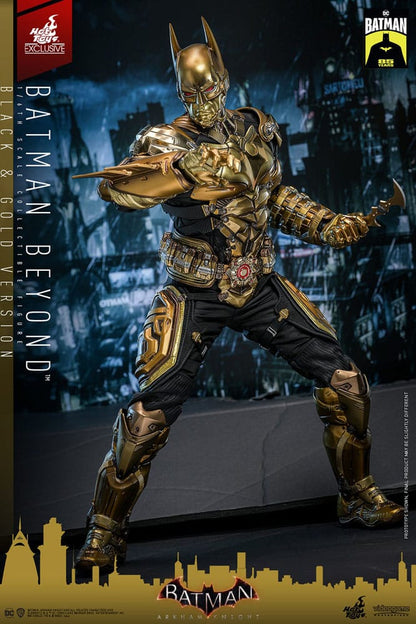 BATMAN BEYOND BLACK & GOLD VERSION – FIGURA 1/6 HOT TOYS ARKHAM KNIGHT 32 CM