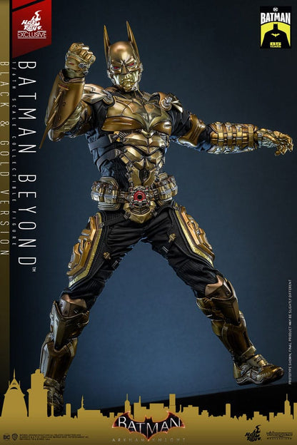 BATMAN BEYOND BLACK & GOLD VERSION – FIGURA 1/6 HOT TOYS ARKHAM KNIGHT 32 CM