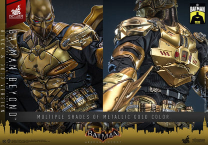 BATMAN BEYOND BLACK & GOLD VERSION – FIGURA 1/6 HOT TOYS ARKHAM KNIGHT 32 CM