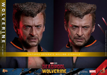 WOLVERINE DEADPOOL & WOLVERINE - MOVIE MASTERPIECE 1/6 - TVA JACKET VERSION 31 CM HOT TOYS