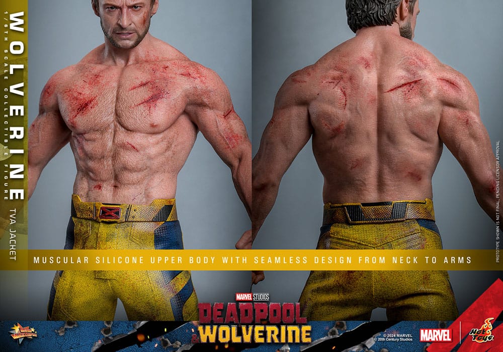 WOLVERINE DEADPOOL & WOLVERINE - MOVIE MASTERPIECE 1/6 - TVA JACKET VERSION 31 CM HOT TOYS