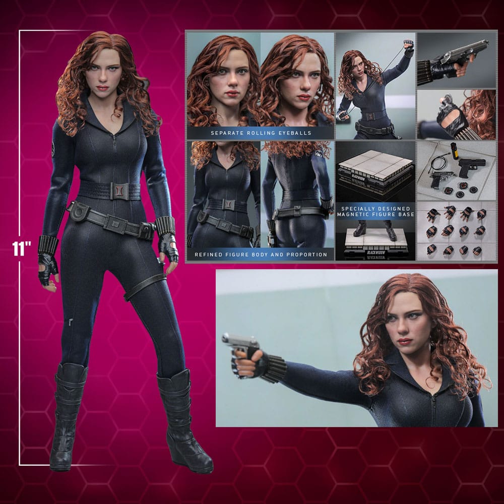 BLACK WIDOW – FIGURA 1/6 ARTISAN EDITION 28 CM (HOT TOYS – IRON MAN 2)