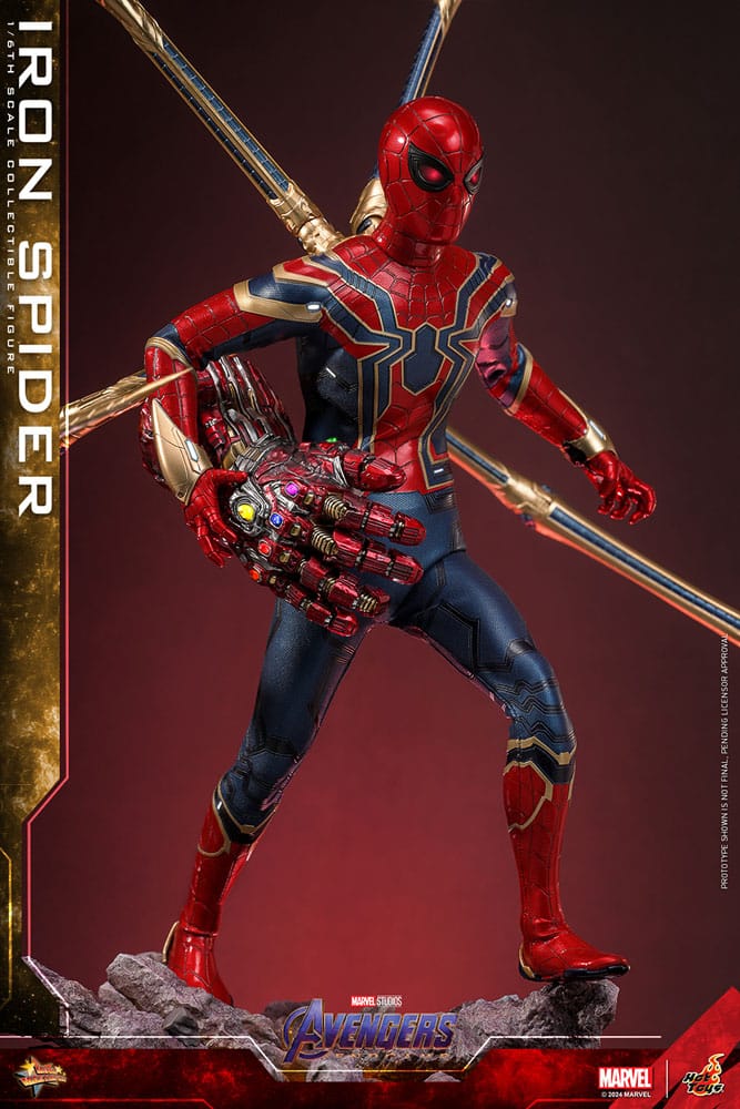 IRON SPIDER AVENGERS ENDGAME HOT TOYS