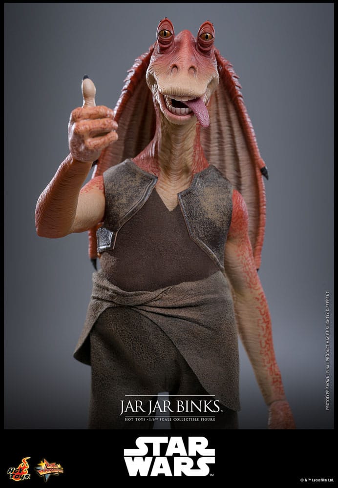JAR JAR BINKS – FIGURA HOT TOYS 1/6 – STAR WARS EPISODIO I