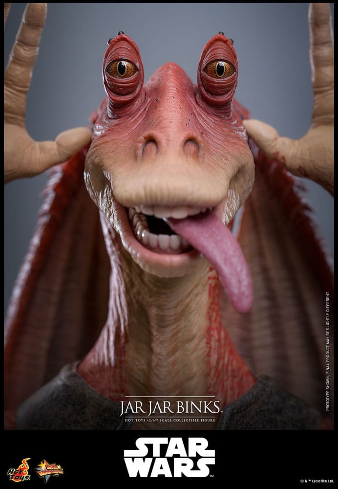 JAR JAR BINKS – FIGURA HOT TOYS 1/6 – STAR WARS EPISODIO I
