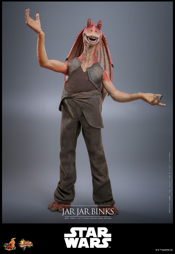 JAR JAR BINKS – FIGURA HOT TOYS 1/6 – STAR WARS EPISODIO I