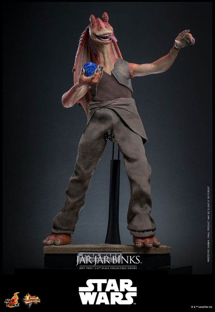 JAR JAR BINKS – FIGURA HOT TOYS 1/6 – STAR WARS EPISODIO I