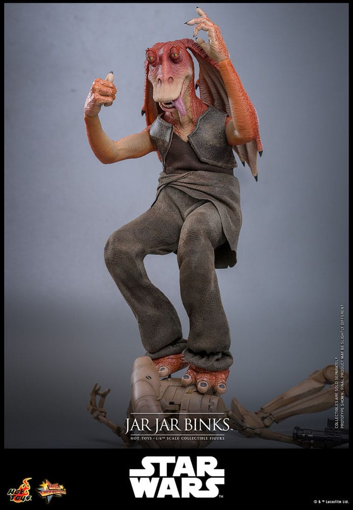 JAR JAR BINKS – FIGURA HOT TOYS 1/6 – STAR WARS EPISODIO I