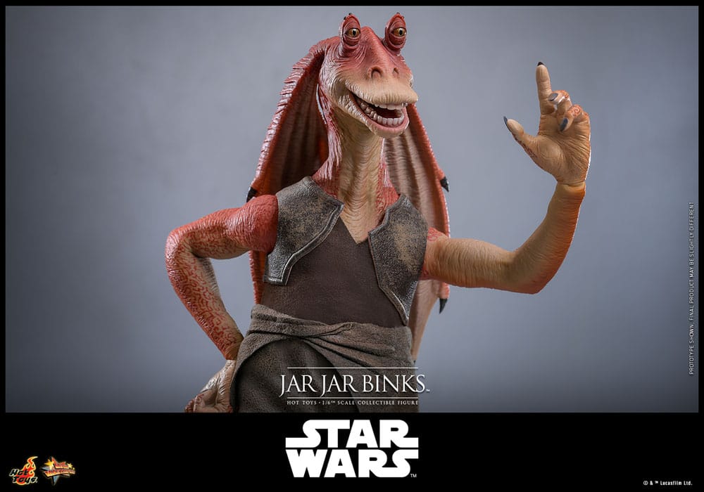 JAR JAR BINKS – FIGURA HOT TOYS 1/6 – STAR WARS EPISODIO I