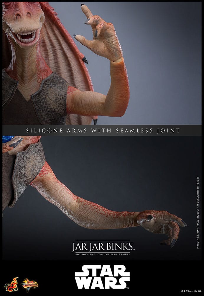 JAR JAR BINKS – FIGURA HOT TOYS 1/6 – STAR WARS EPISODIO I