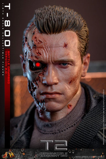 TERMINATOR 2 BATTLE DAMAGED VERSION 2.0 HOT TOYS