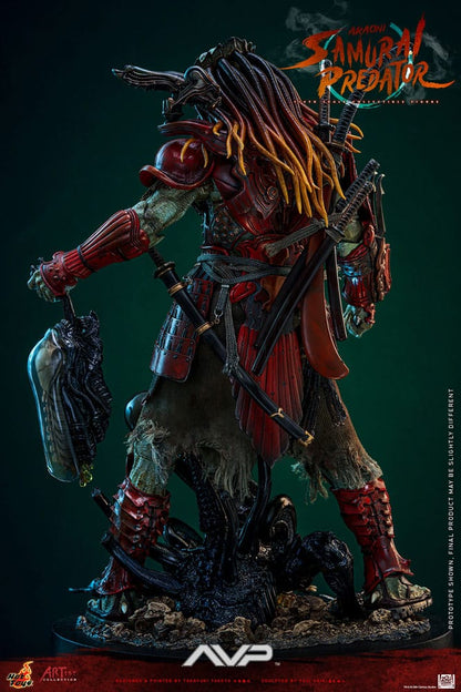 AKAONI SAMURAI PREDATOR - ALIEN VS. PREDATOR ARTIST COLLECTION HOT TOYS 1/6