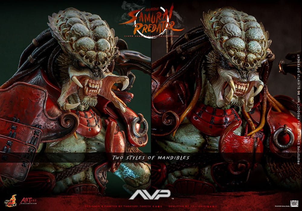 AKAONI SAMURAI PREDATOR - ALIEN VS. PREDATOR ARTIST COLLECTION HOT TOYS 1/6