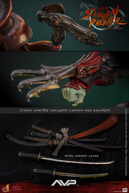 AKAONI SAMURAI PREDATOR - ALIEN VS. PREDATOR ARTIST COLLECTION HOT TOYS 1/6