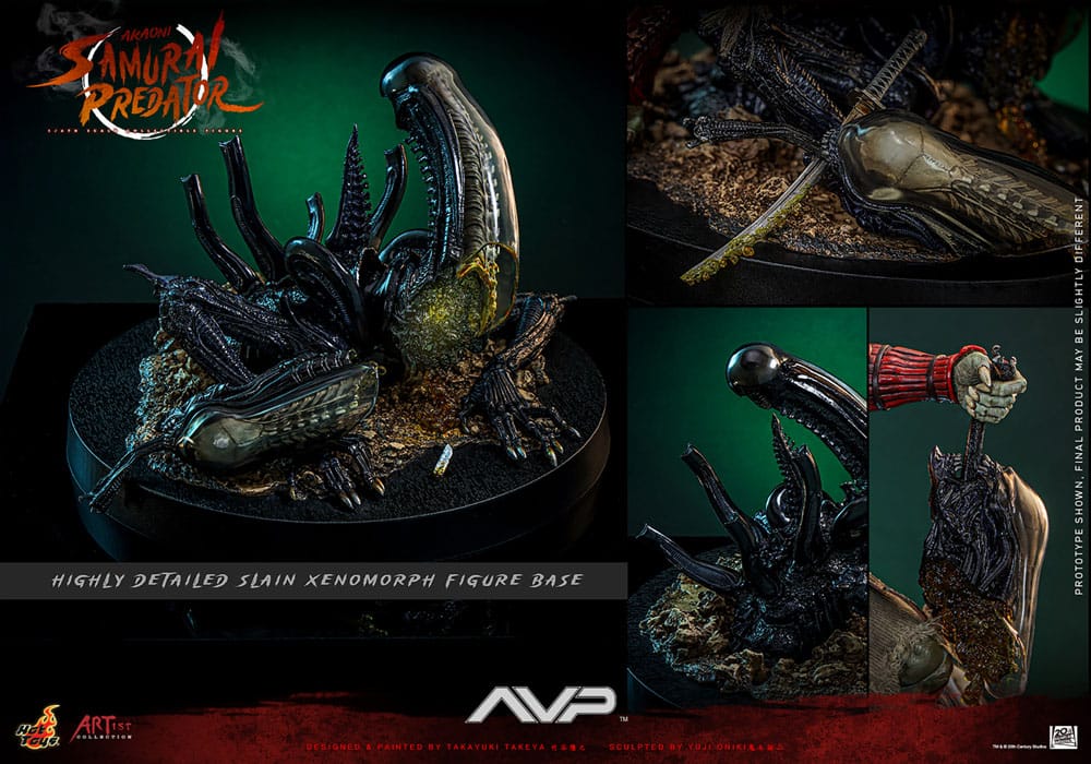 AKAONI SAMURAI PREDATOR - ALIEN VS. PREDATOR ARTIST COLLECTION HOT TOYS 1/6