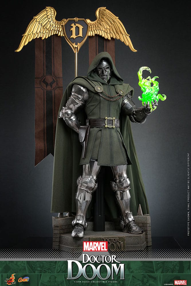 MARVEL COMIC FIGURA 1/6 DOCTOR DOOM 33 CM | HOT TOYS – LÍNEA COMIC MASTERPIECE