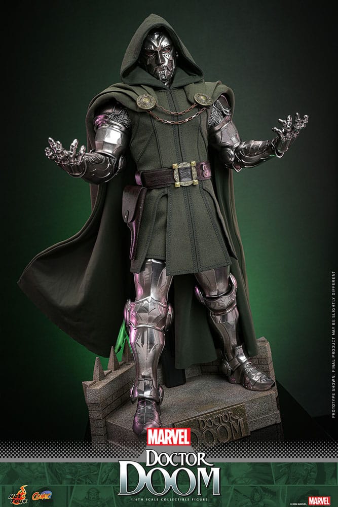MARVEL COMIC FIGURA 1/6 DOCTOR DOOM 33 CM | HOT TOYS – LÍNEA COMIC MASTERPIECE
