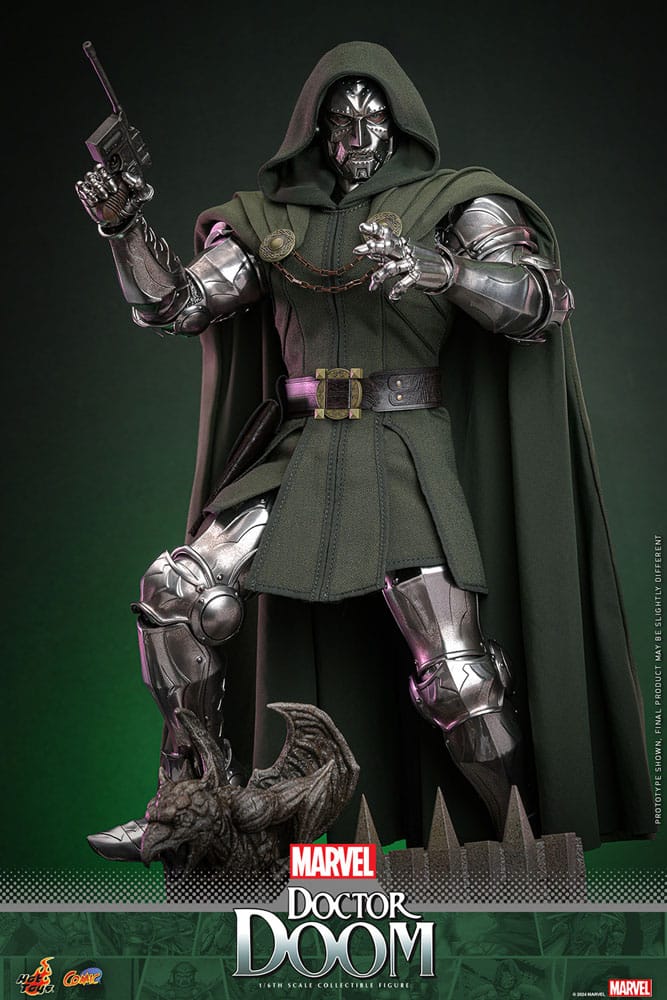 MARVEL COMIC FIGURA 1/6 DOCTOR DOOM 33 CM | HOT TOYS – LÍNEA COMIC MASTERPIECE