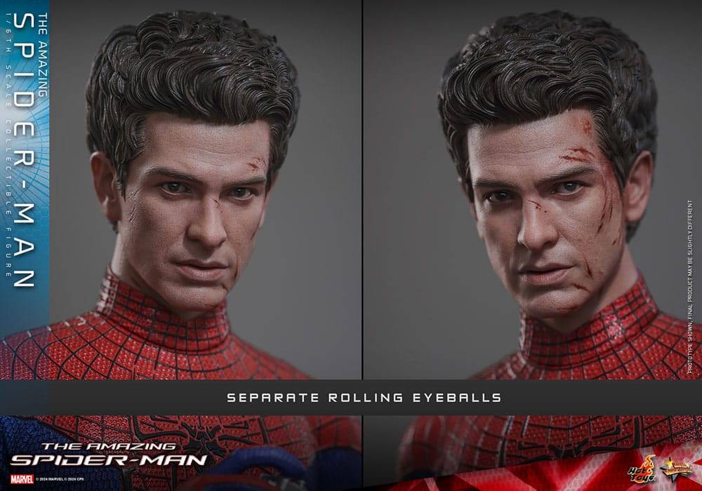 SPIDER-MAN - THE AMAZING SPIDER-MAN HOT TOYS