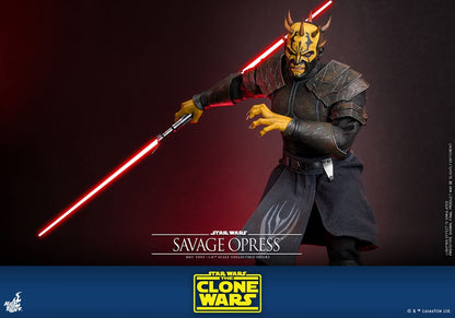 STAR WARS: THE CLONE WARS FIGURA 1/6 SAVAGE OPRESS 34 CM | HOT TOYS – SERIE THE CLONE WARS