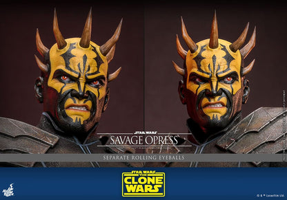 STAR WARS: THE CLONE WARS FIGURA 1/6 SAVAGE OPRESS 34 CM | HOT TOYS – SERIE THE CLONE WARS