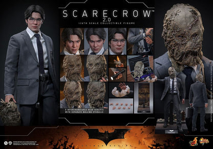 SCARECROW 2.0 – FIGURA HOT TOYS 1/6 – BATMAN BEGINS – DC COMICS