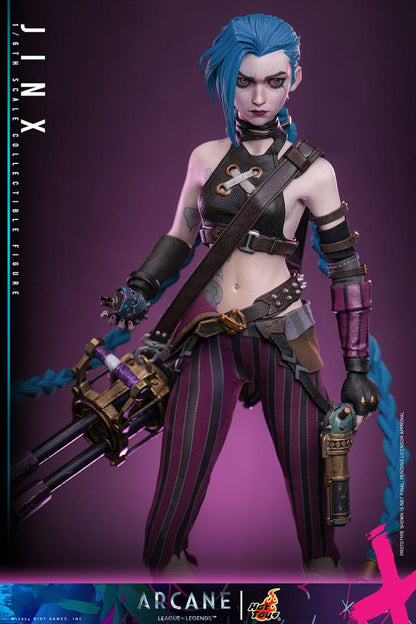 JINX 1/6 – ARCANNE – FIGURA HOT TOYS LEAGUE OF LEGENDS 27 CM