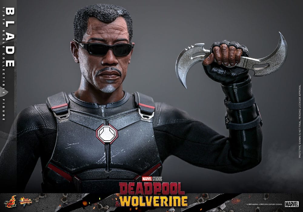 BLADE – DEADPOOL & WOLVERINE – HOT TOYS 1/6 FIGURA ARTICULADA 30 CM