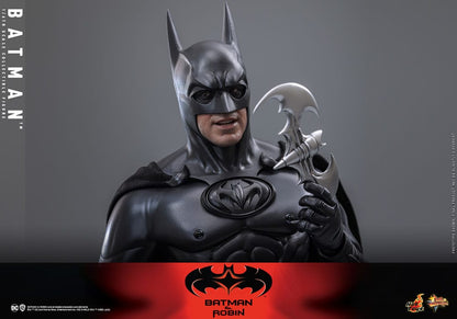 BATMAN - BATMAN Y ROBIN HOT TOYS FIGURA 1/6 MOVIE MASTERPIECE 30 CM