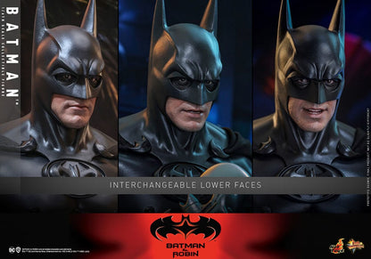BATMAN - BATMAN Y ROBIN HOT TOYS FIGURA 1/6 MOVIE MASTERPIECE 30 CM