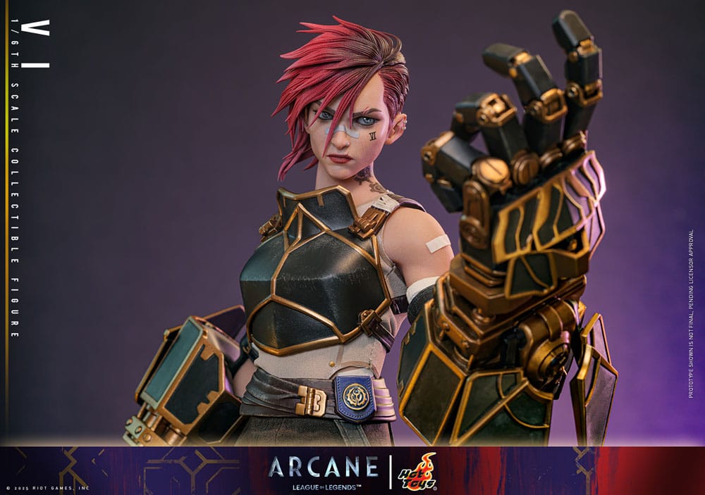 VI – ARCANE LEAGUE OF LEGENDS – HOT TOYS 1/6 FIGURA COLECCIONABLE 28 CM