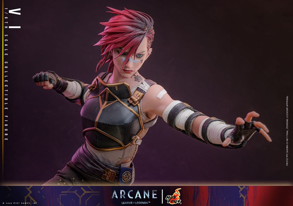 VI – ARCANE LEAGUE OF LEGENDS – HOT TOYS 1/6 FIGURA COLECCIONABLE 28 CM