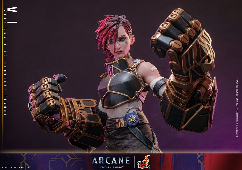 VI – ARCANE LEAGUE OF LEGENDS – HOT TOYS 1/6 FIGURA COLECCIONABLE 28 CM
