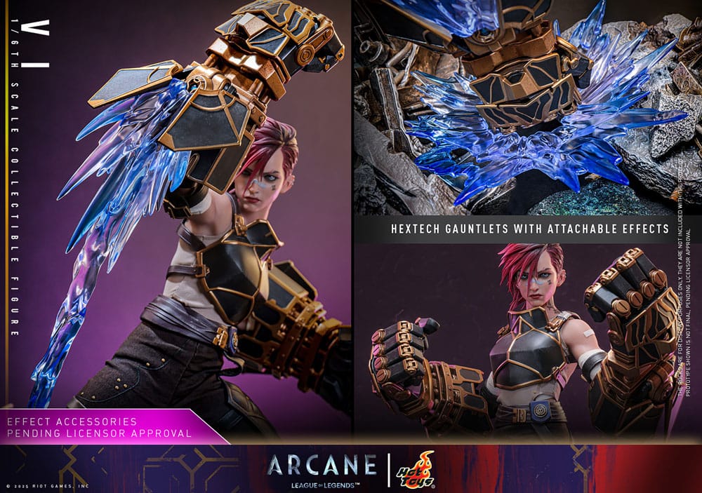 VI – ARCANE LEAGUE OF LEGENDS – HOT TOYS 1/6 FIGURA COLECCIONABLE 28 CM