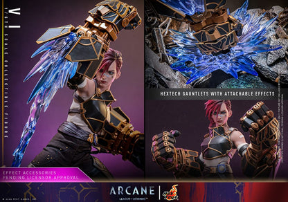 VI – ARCANE LEAGUE OF LEGENDS – HOT TOYS 1/6 FIGURA COLECCIONABLE 28 CM