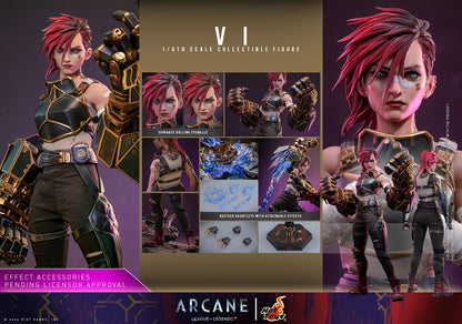 VI – ARCANE LEAGUE OF LEGENDS – HOT TOYS 1/6 FIGURA COLECCIONABLE 28 CM