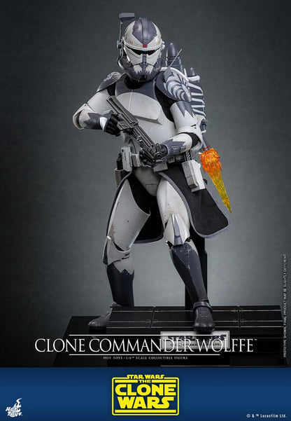 WOLFFE CLONE COMMANDER HOT TOYS