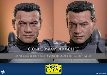 WOLFFE CLONE COMMANDER HOT TOYS